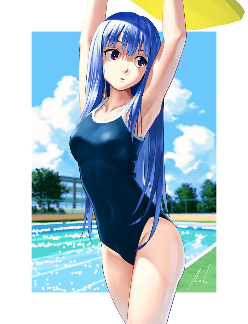furude rika (higurashi no naku koro ni) drawn by mac_naut