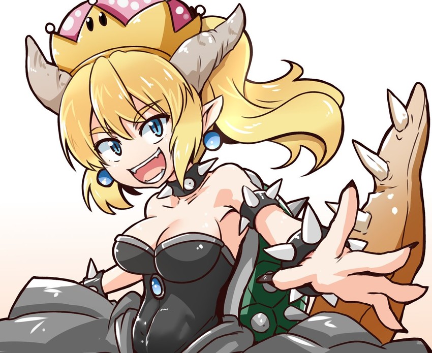 bowsette (mario and 1 more) drawn by kitayama_miuki