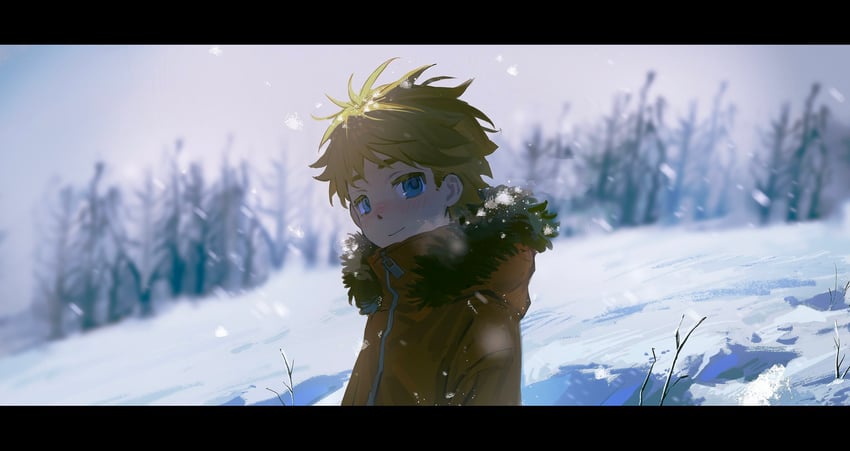 kenny mccormick (south park) drawn by chun_baii