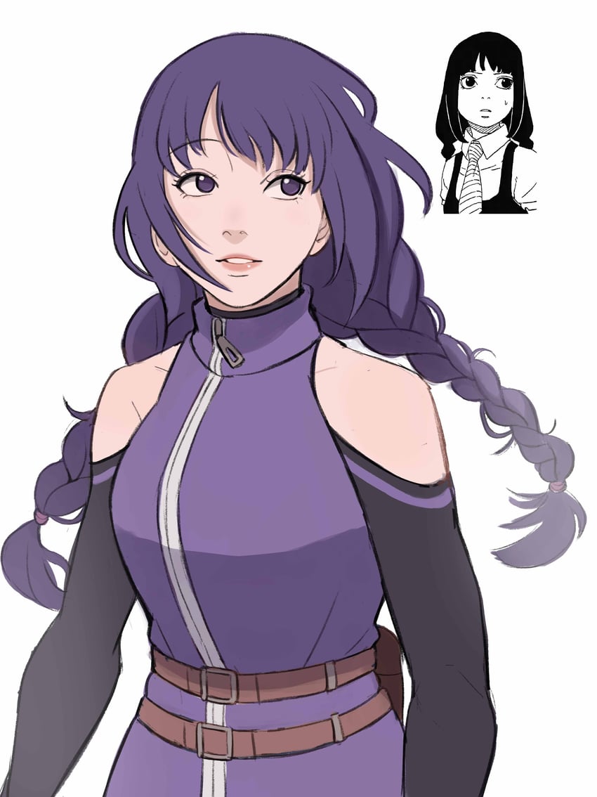 kakei sumire (naruto and 1 more) drawn by xmonday_mintx
