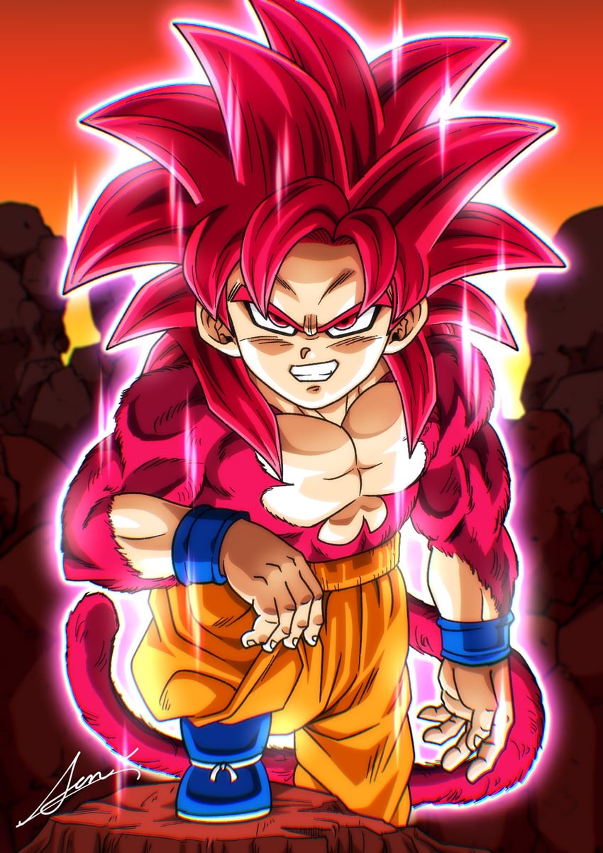 son goku (dragon ball and 1 more) drawn by sen_(sen_5296)