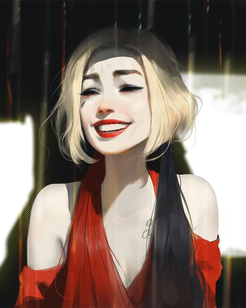harley quinn (dc comics and 2 more) drawn by sam_yang