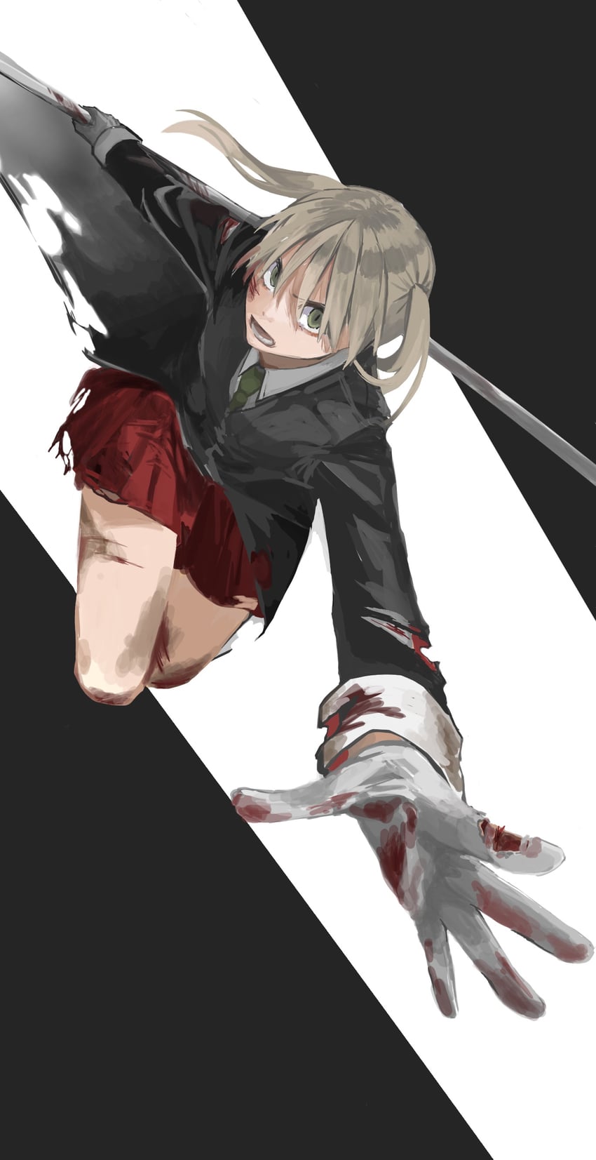 maka albarn (soul eater) drawn by sanma_(sss_sss_ssu)