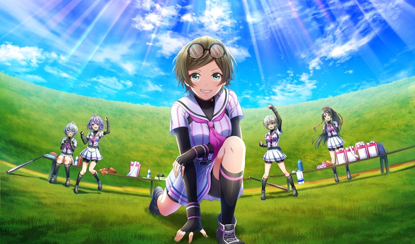 asada aoi, nakano ayaka, tsukahara shizuku, asahina iroha, and hase maria (cinderella series and 1 more)