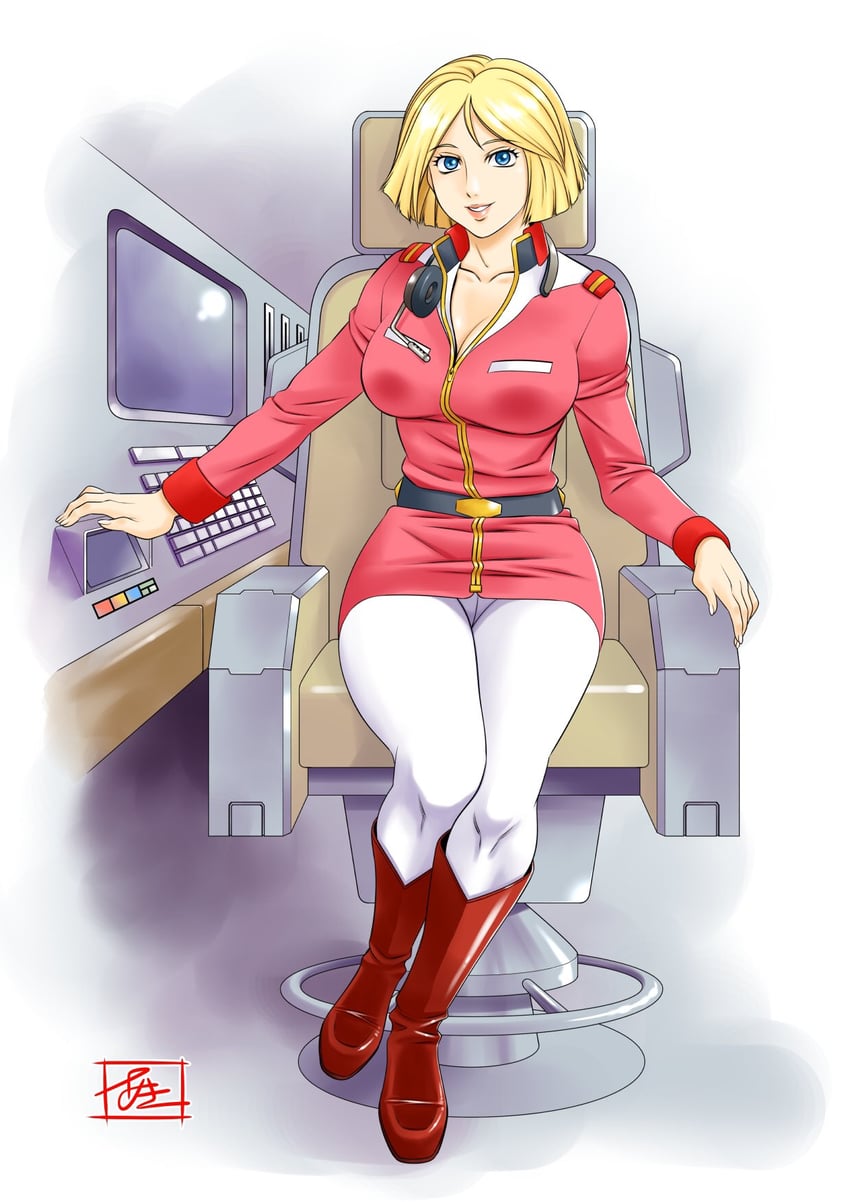 sayla mass (gundam and 1 more) drawn by niina_akihiko