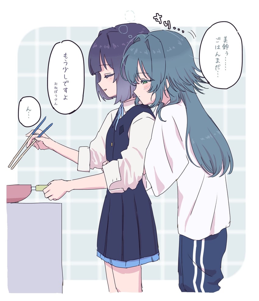 tsukimura temari and hataya misuzu (idolmaster and 1 more) drawn by soy_ojuice