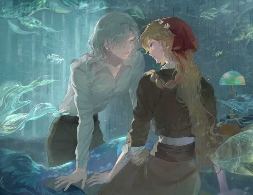 windsong and vila (reverse:1999) drawn by luori_dianxin
