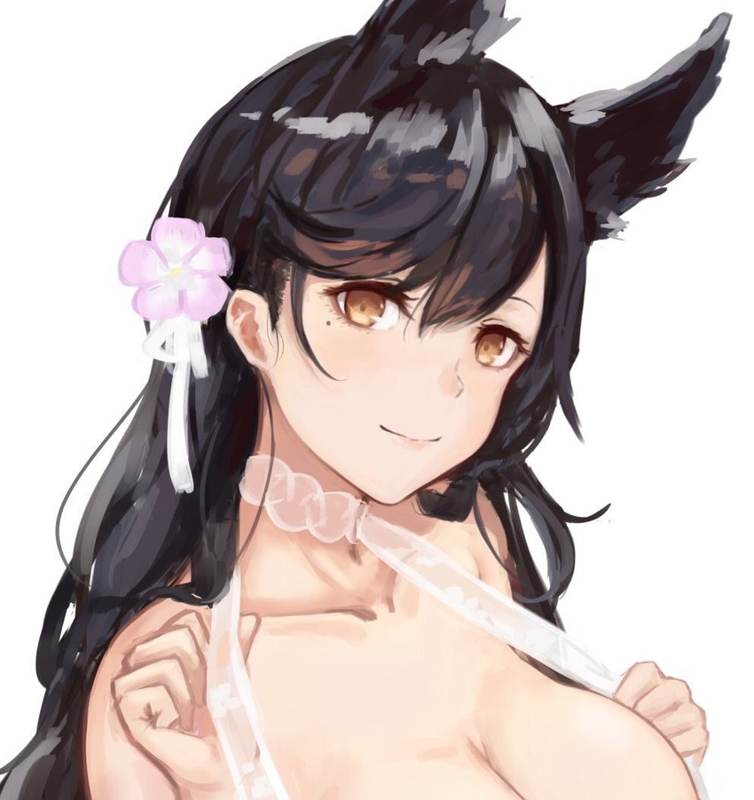 atago (azur lane) drawn by takagaki_eru