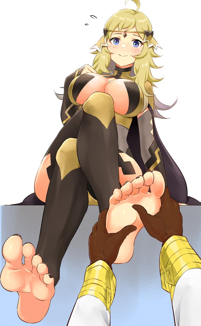 kiran, ophelia, and male kiran (fire emblem and 2 more) drawn by igni_tion