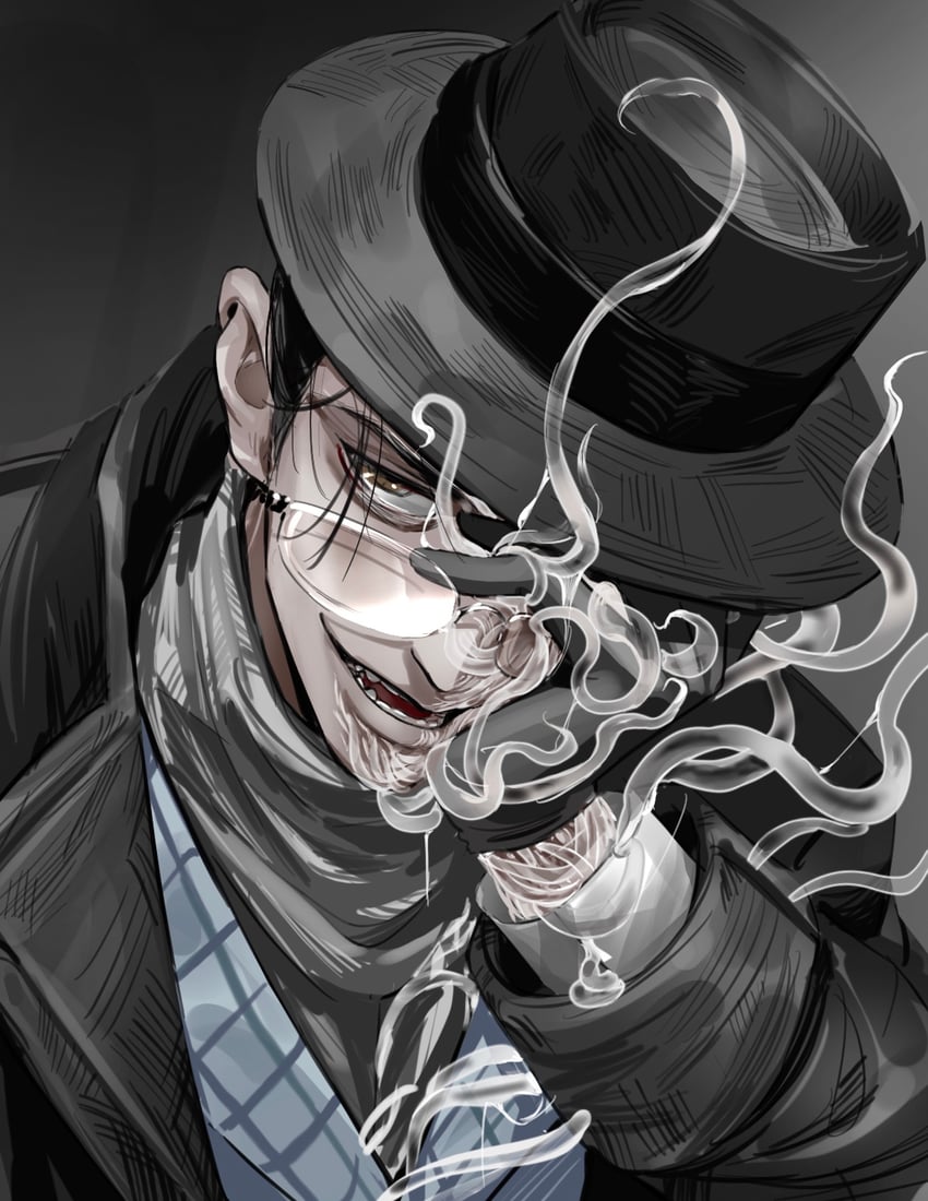 klein moretti and gehrman sparrow (lord of the mysteries) drawn by btt59