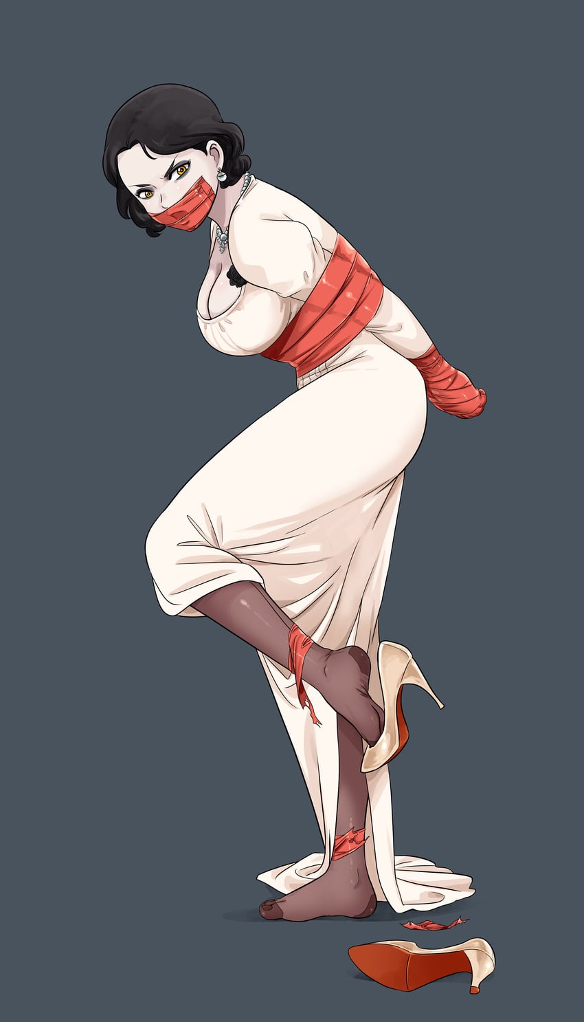 alcina dimitrescu (resident evil and 1 more) drawn by lost_one_zero