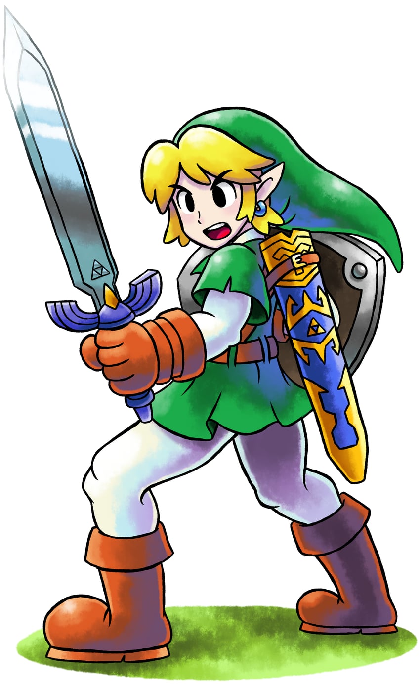 link (the legend of zelda and 2 more) drawn by mast3r-rainb0w