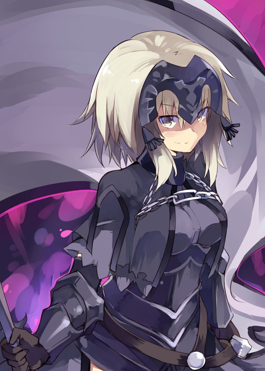 jeanne d'arc alter (fate and 1 more) drawn by normaland