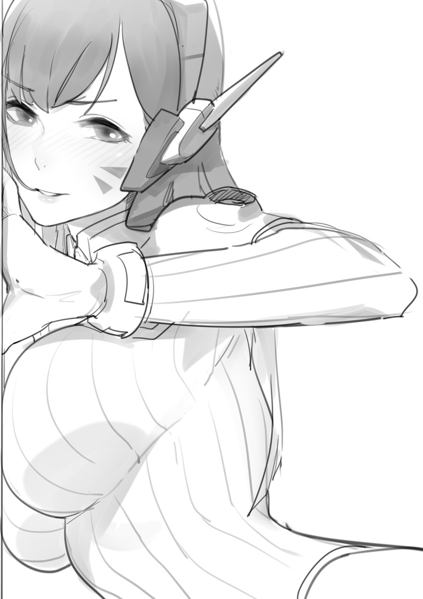 d.va (overwatch and 1 more) drawn by gorgeous_mushroom