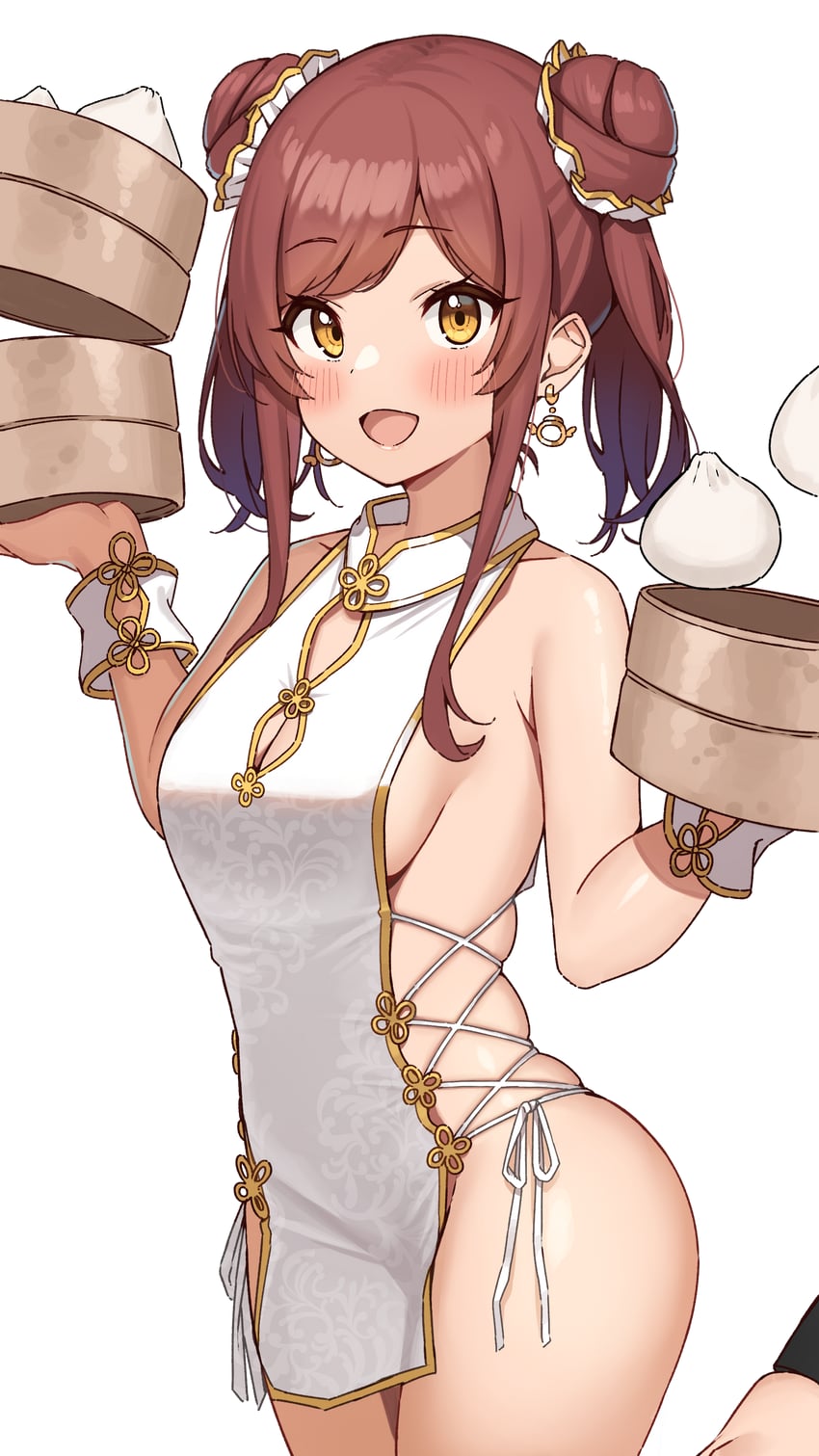 osaki amana (idolmaster and 1 more) drawn by wanimaru
