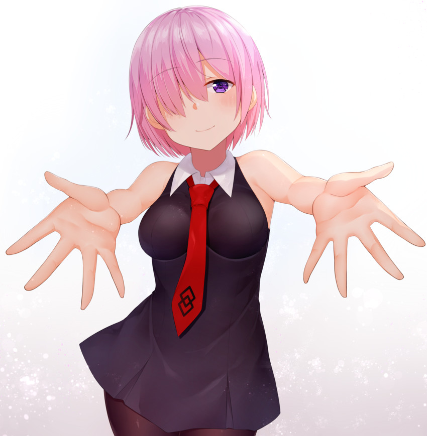 mash kyrielight (fate and 1 more) drawn by hoshimiya_aki
