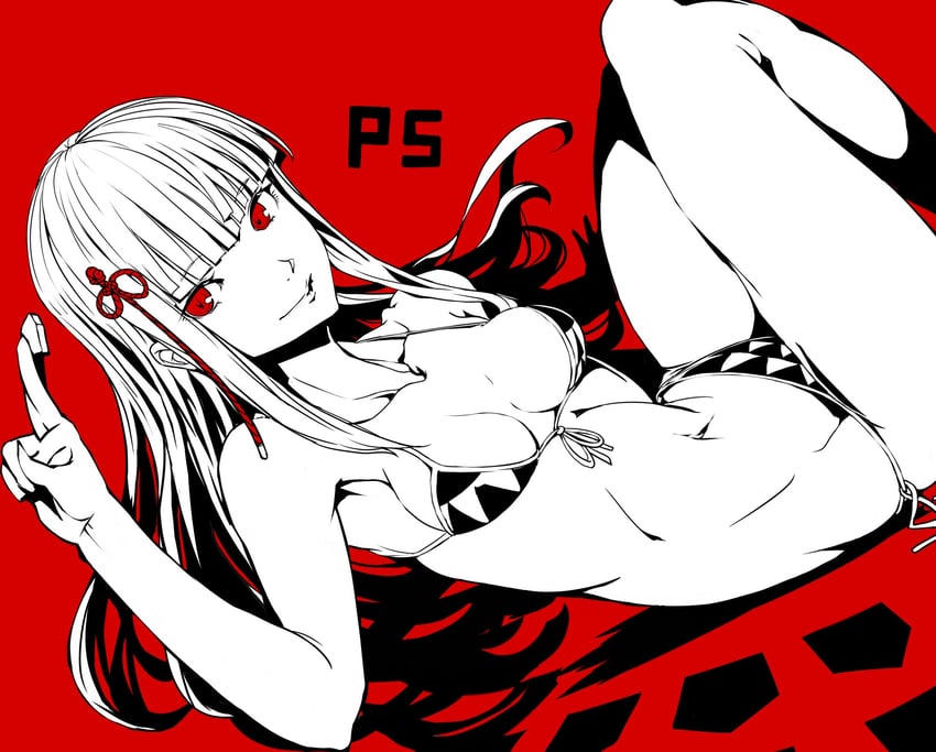 tougou hifumi (persona and 1 more) drawn by tagaya6592