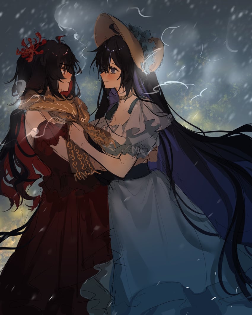 seele vollerei and seele (honkai and 1 more) drawn by suoxiao19