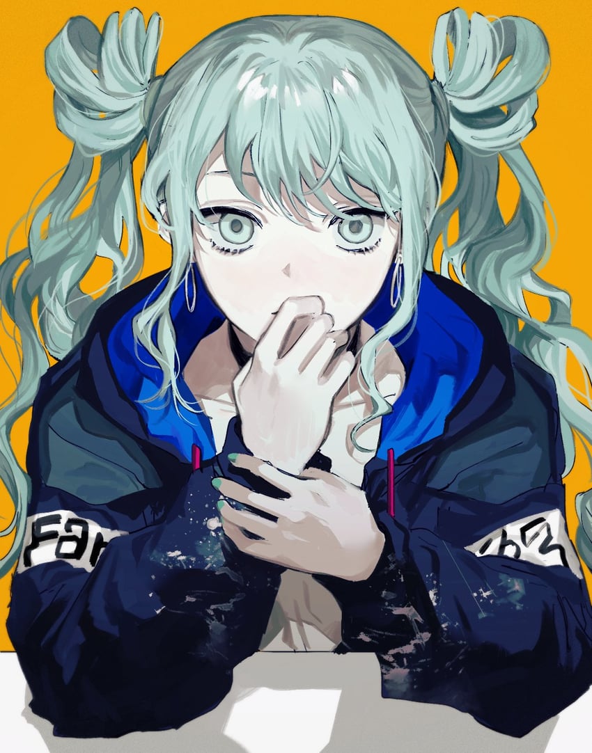 hatsune miku and vivid bad squad miku (vocaloid and 1 more) drawn by goguma_wagamja
