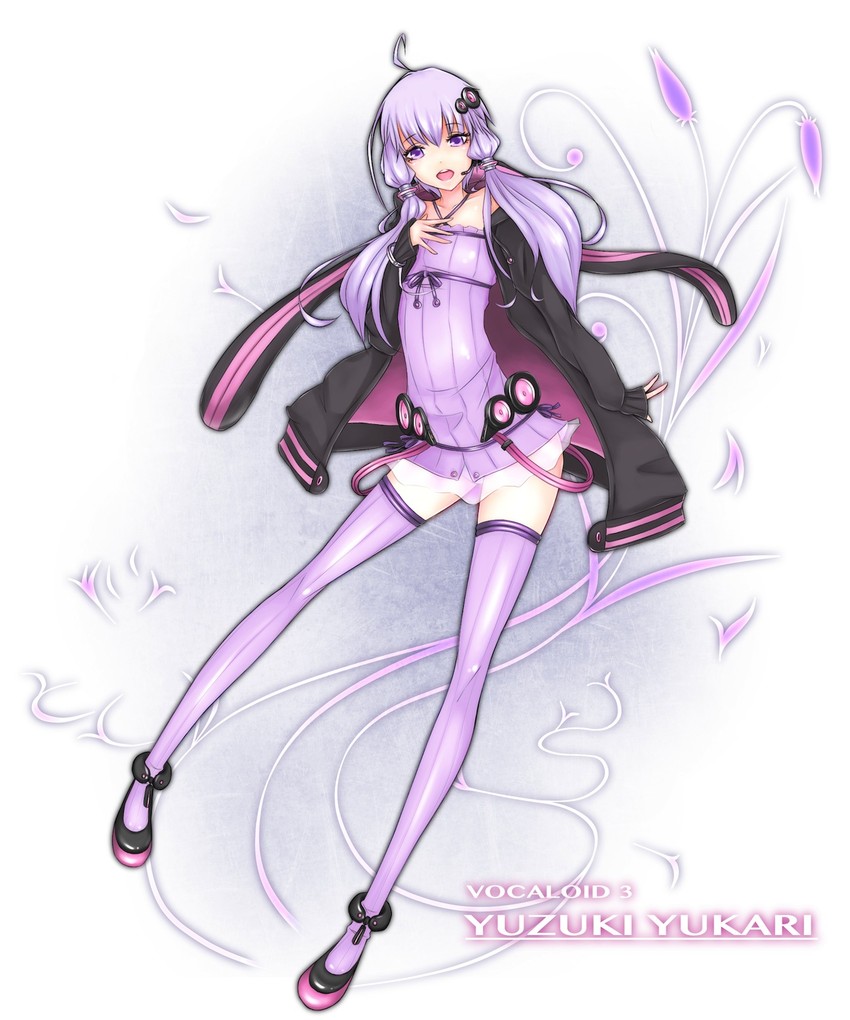 yuzuki yukari (vocaloid and 1 more) drawn by .sin