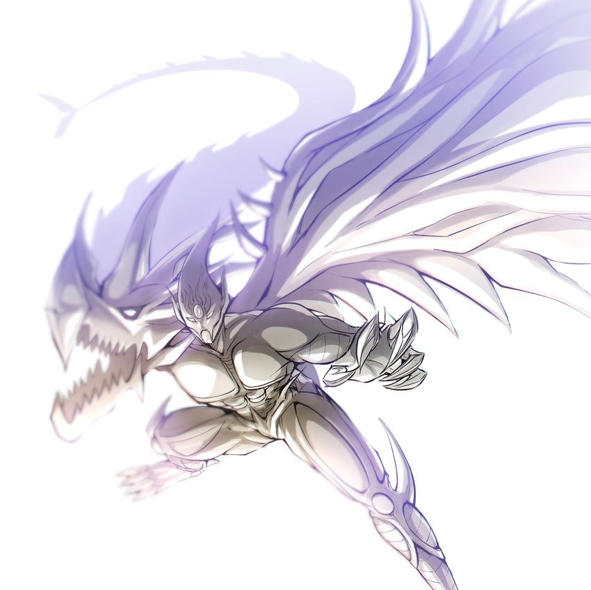 elemental hero flame wingman (yu-gi-oh! and 1 more) drawn by kiryu_(sora_no_iroto)