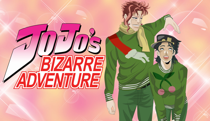 kujo jotaro and kakyoin noriaki (jojo no kimyou na bouken and 1 more) drawn by lady-jotaro
