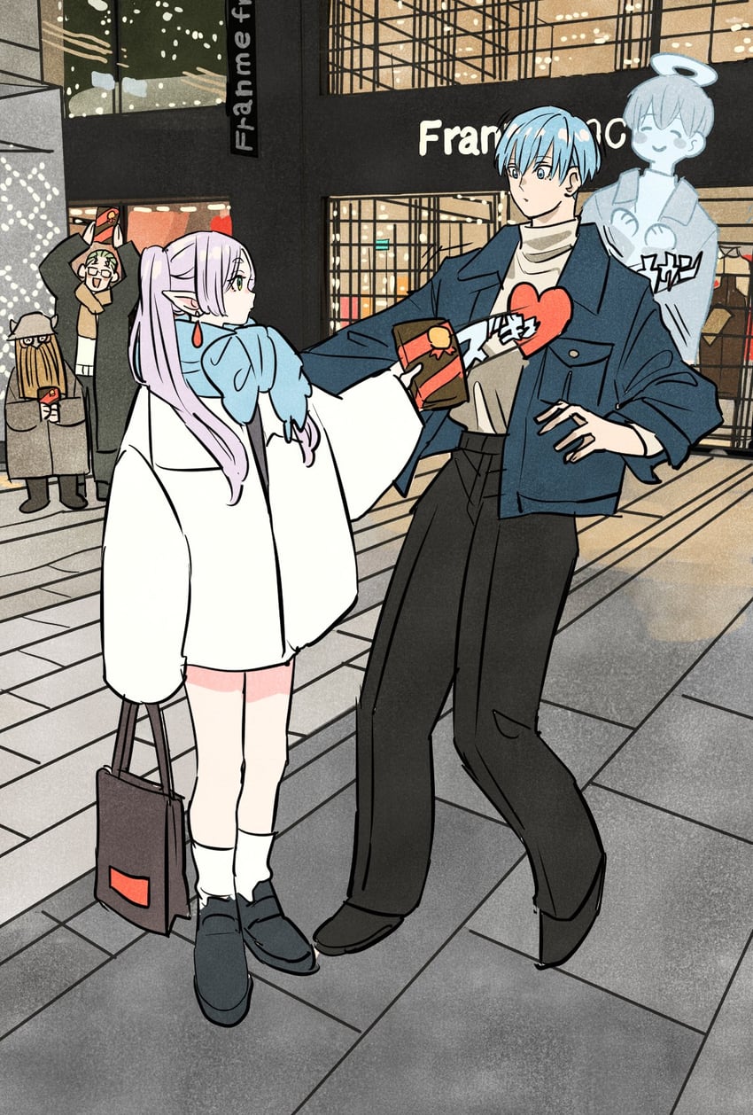frieren, himmel, eisen, and heiter (sousou no frieren) drawn by takeuchi_ryousuke