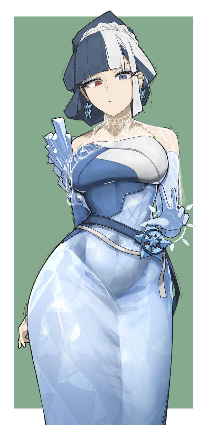 luna snow (marvel and 1 more) drawn by azz0422