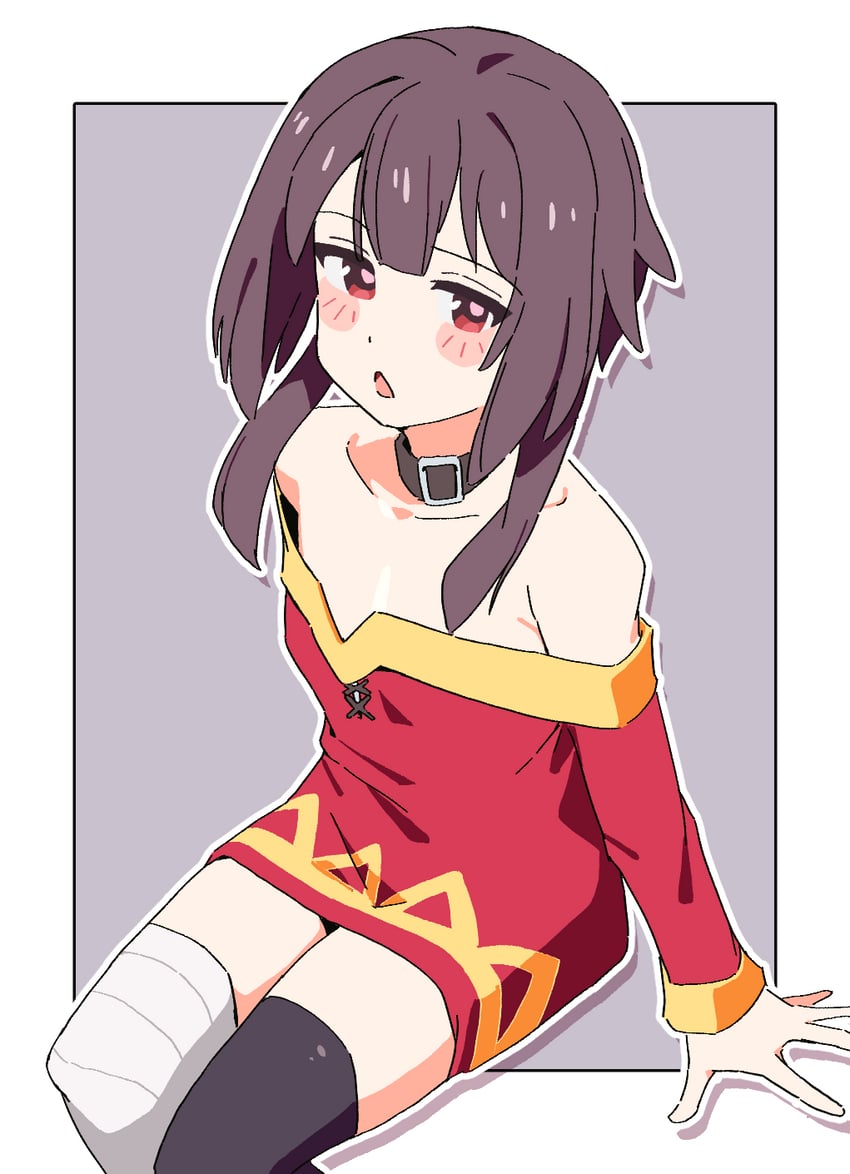 megumin (kono subarashii sekai ni shukufuku wo!) drawn by noyama_takenoko