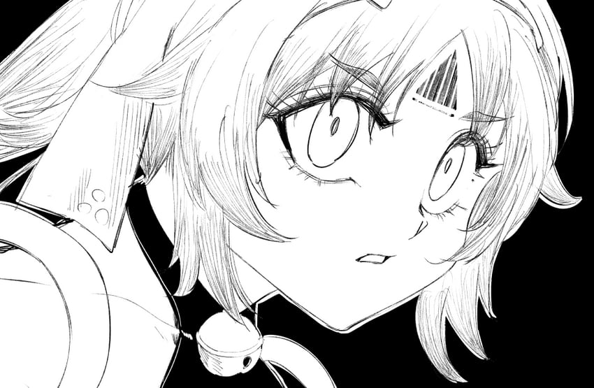 nekomiya mana (zenless zone zero and 1 more) drawn by hoooowl