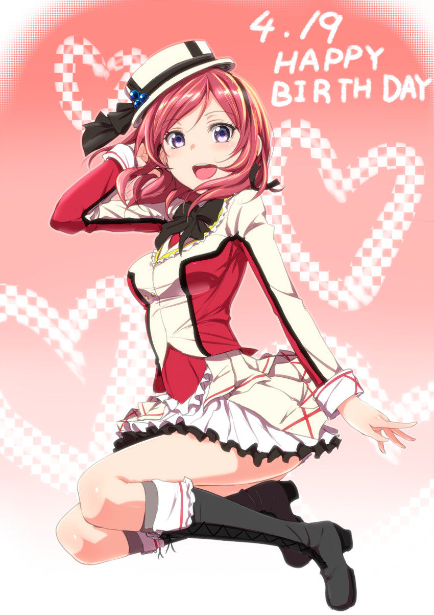 nishikino maki (love live! and 1 more) drawn by clearite