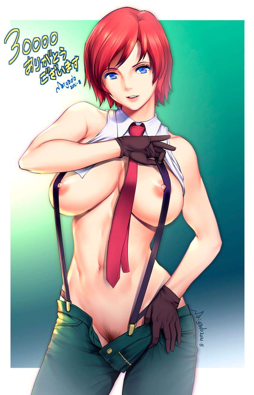 vanessa (the king of fighters and 1 more) drawn by saigado