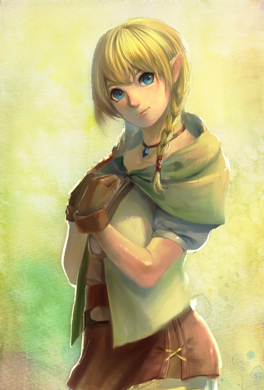linkle (the legend of zelda and 1 more) drawn by matcho