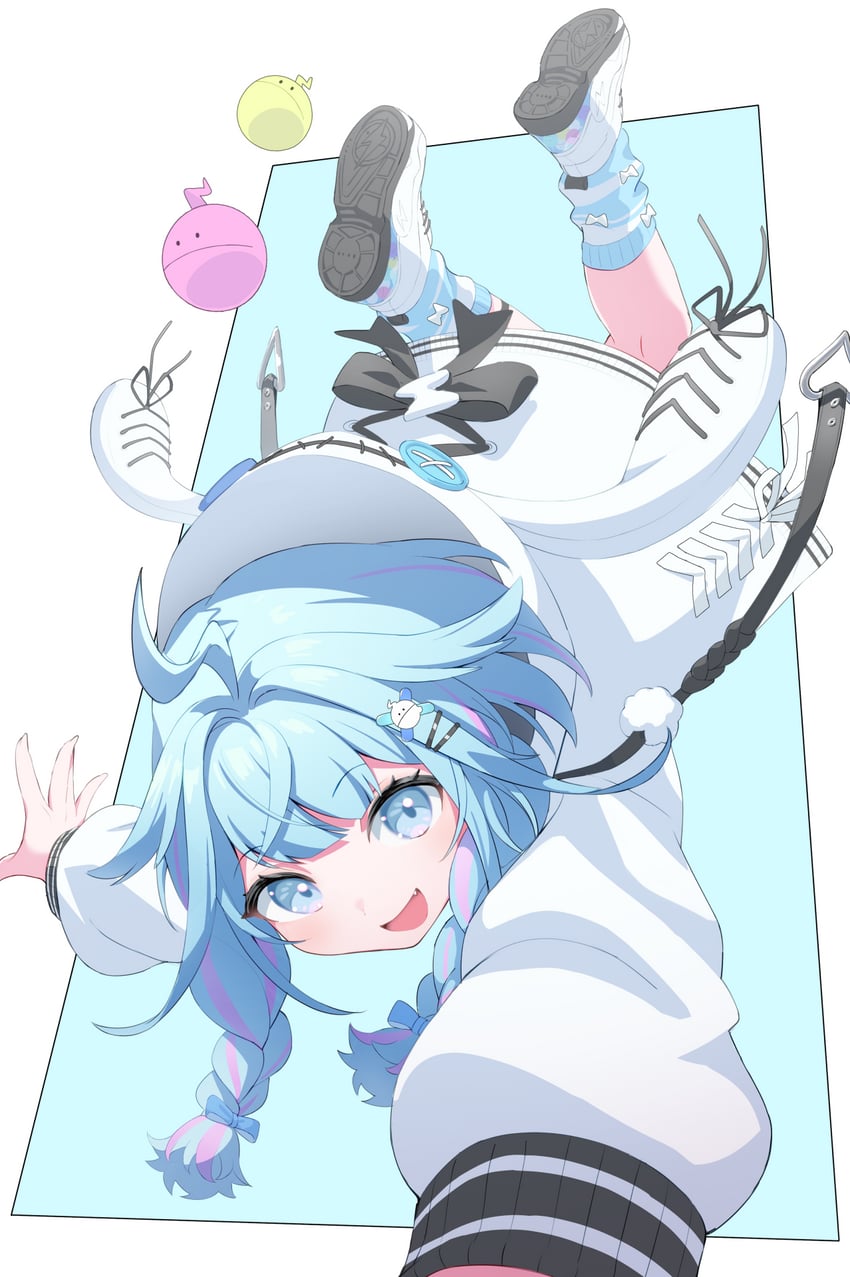 mizumiya su (hololive and 1 more) drawn by fragir