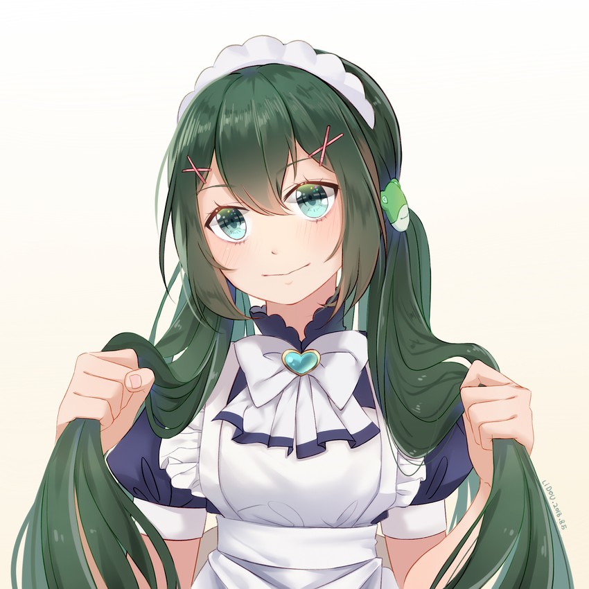 asui tsuyu (boku no hero academia) drawn by li_dou