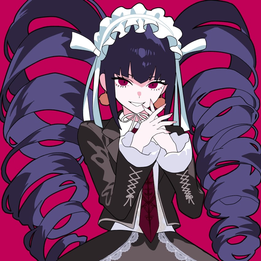 celestia ludenberg (danganronpa and 1 more) drawn by minminmince