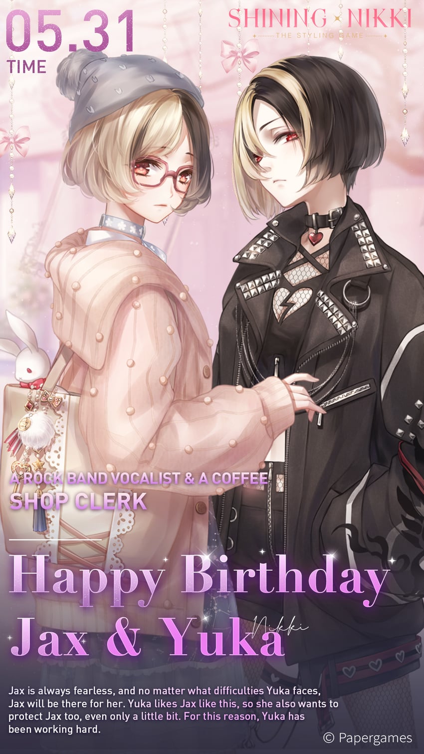 yuka and jax (nikki and 1 more)