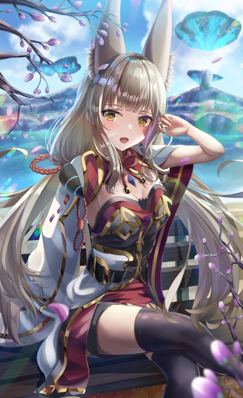 nia and melia antiqua (xenoblade chronicles and 2 more) drawn by bonbon1402336