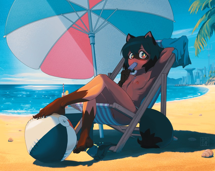 kagemori michiru (brand new animal) drawn by michirutnk