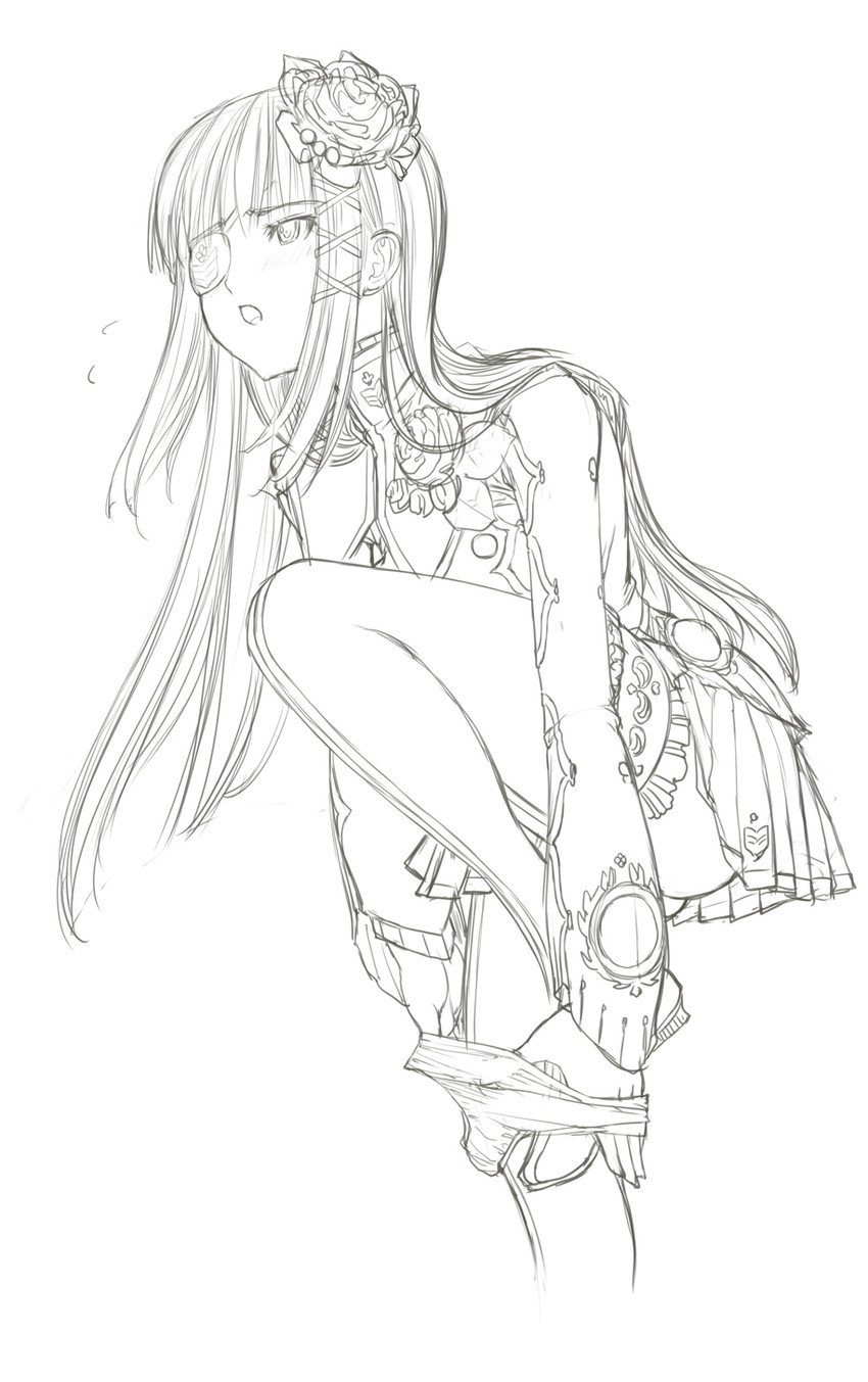 nagisa (phantasy star and 2 more) drawn by nakabayashi_reimei