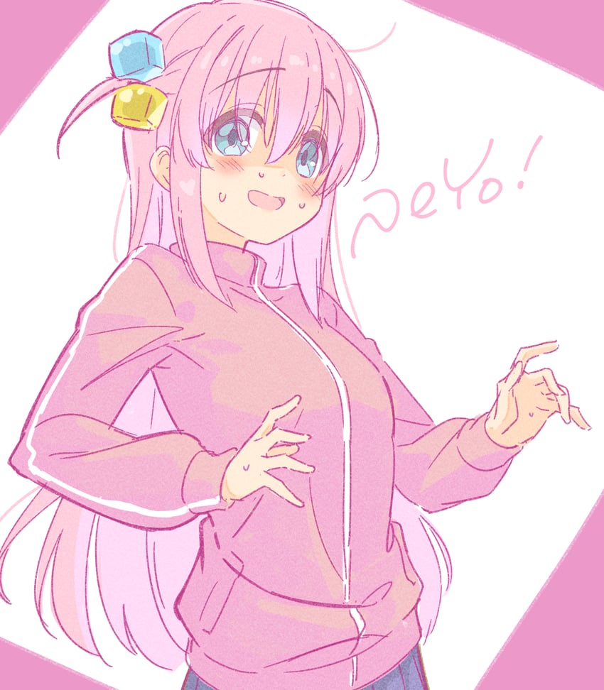 gotoh hitori (bocchi the rock!) drawn by jigatei_(omijin)