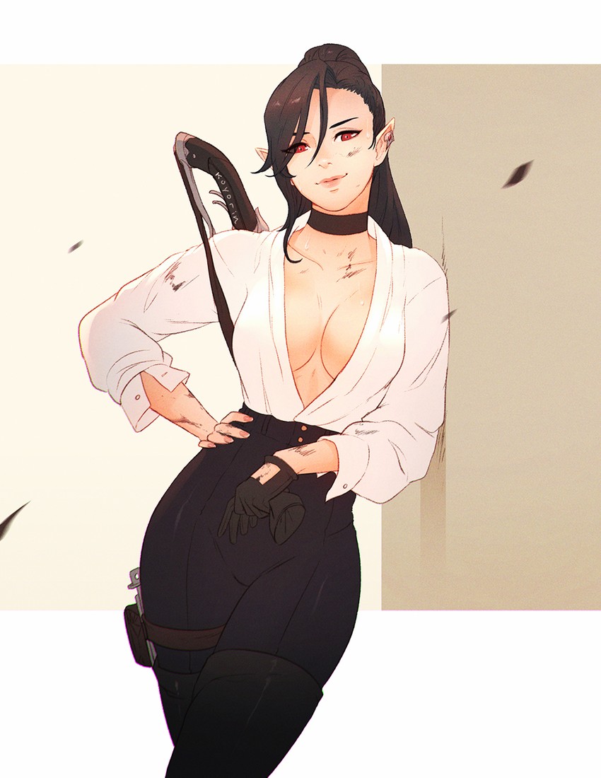 hilda ware (final fantasy and 1 more) drawn by koyorin