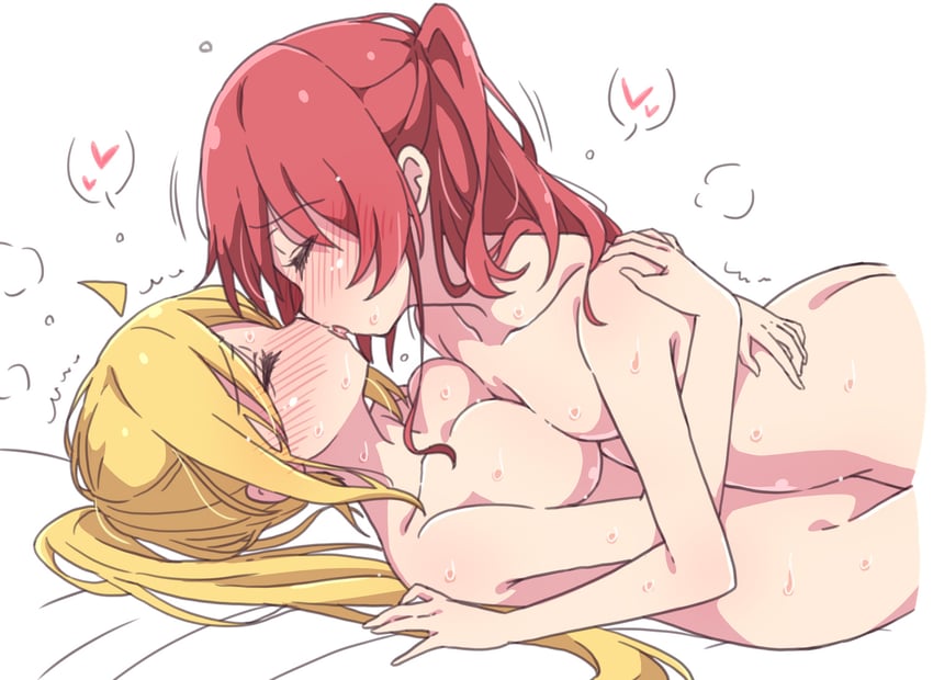 kita ikuyo and ijichi nijika (bocchi the rock!) drawn by mel_(melty_pot)