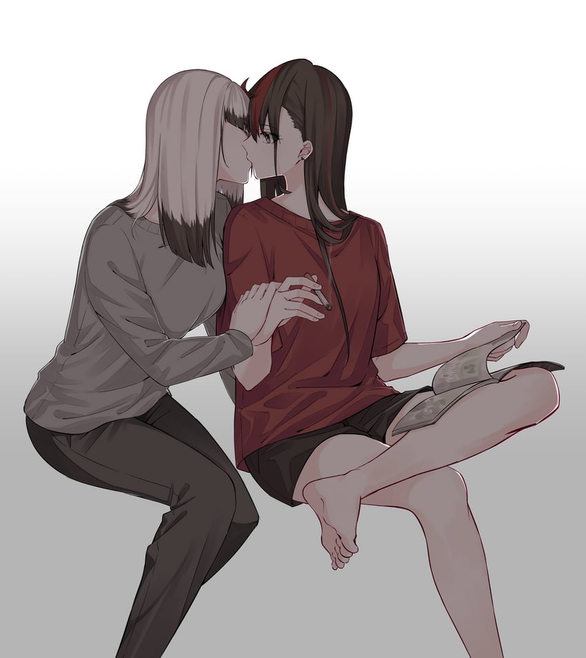 satsuki yomi and inago akira (toji no miko) drawn by jouhou
