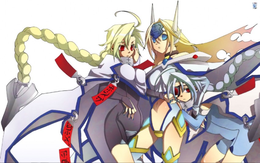 nu-13, lambda-11, and mu-12 (blazblue) drawn by noran