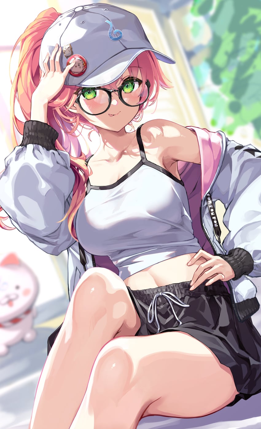 sakura miko, 35p, maguchi, and jitochi (hololive) drawn by ichimasa_game