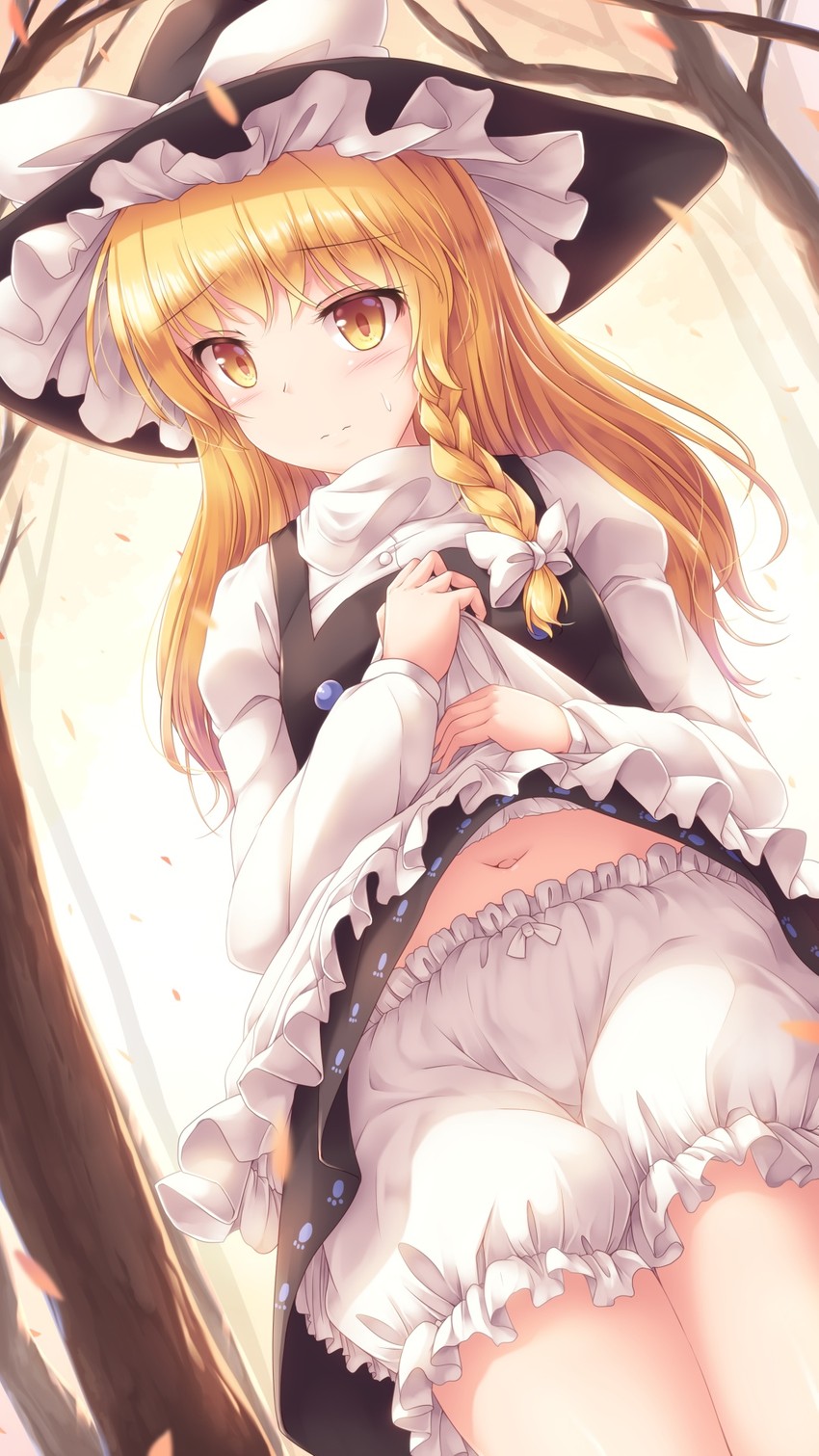 kirisame marisa (touhou and 1 more) drawn by lzh