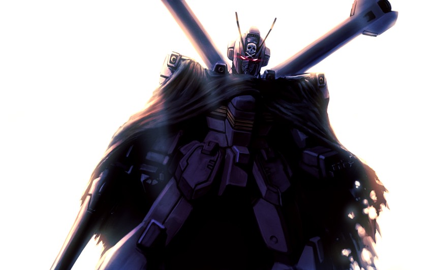 crossbone gundam x-2 (gundam and 1 more) drawn by banchengping@126
