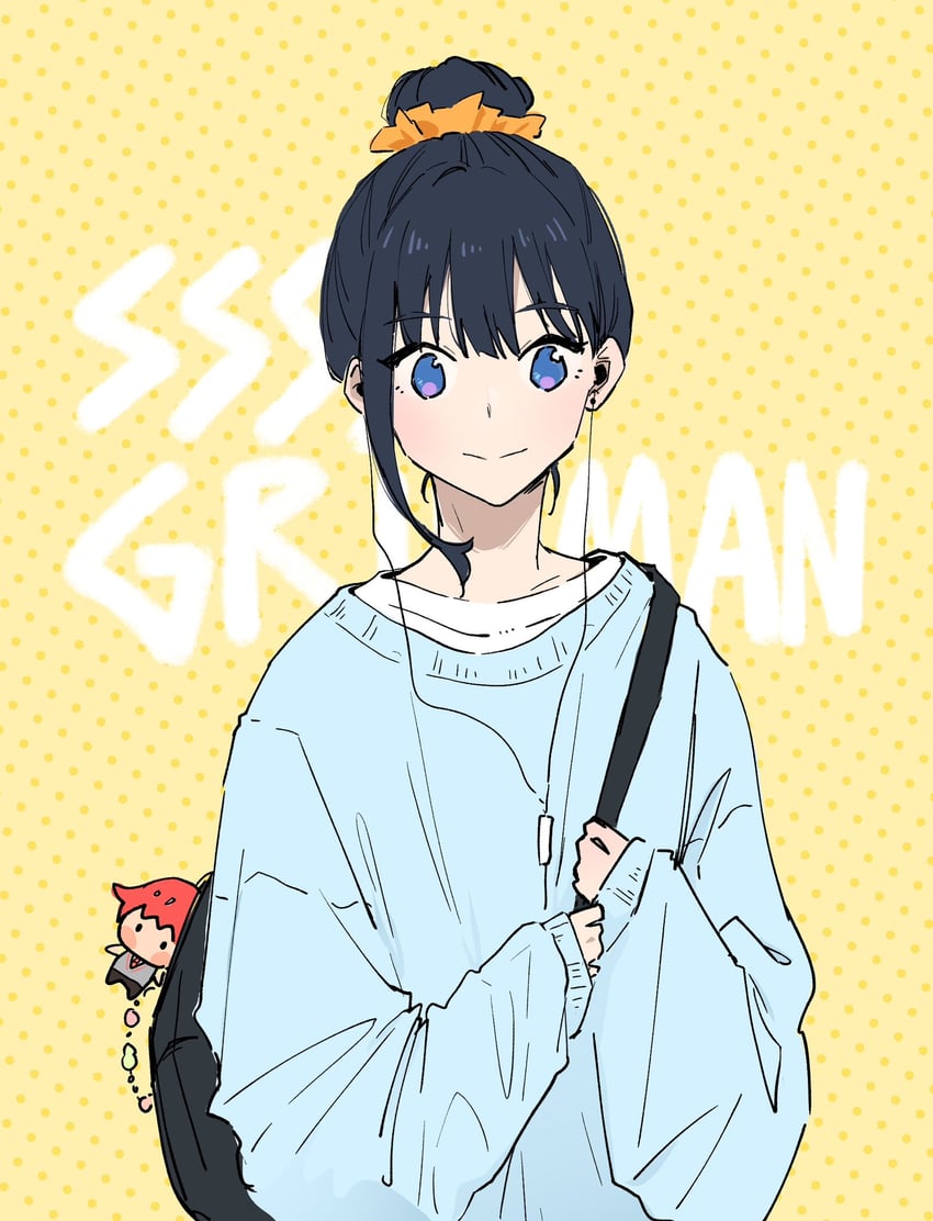 takarada rikka and hibiki yuuta (gridman universe) drawn by rixxa_uiu