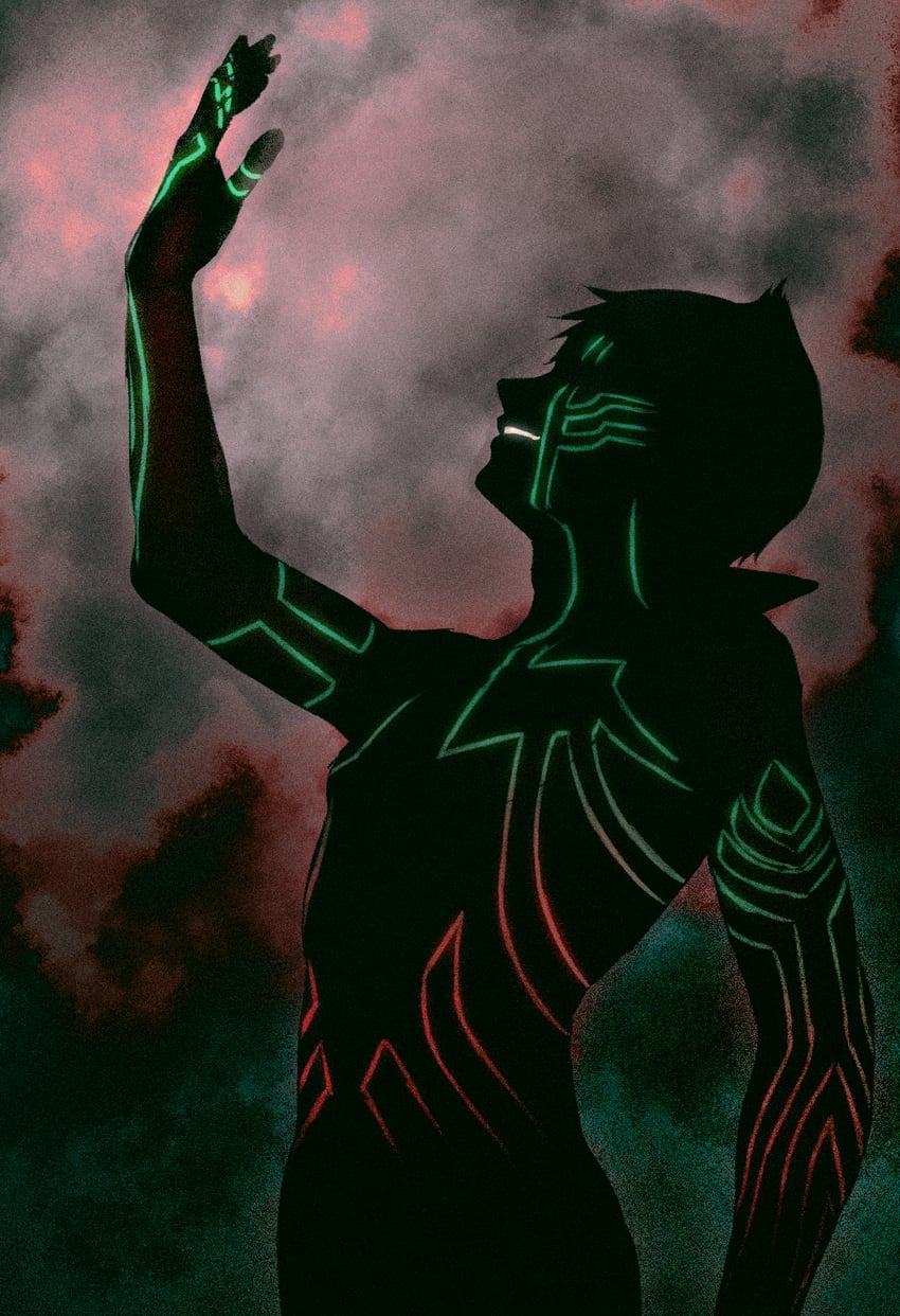 demi-fiend (shin megami tensei and 1 more) drawn by sssstretto